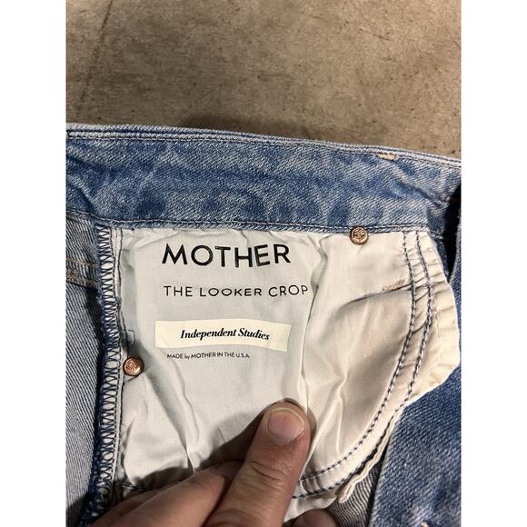 Mother The Looker Crop Independent Studies Women's Jeans Size 30 X 26 - Picture 7 of 16